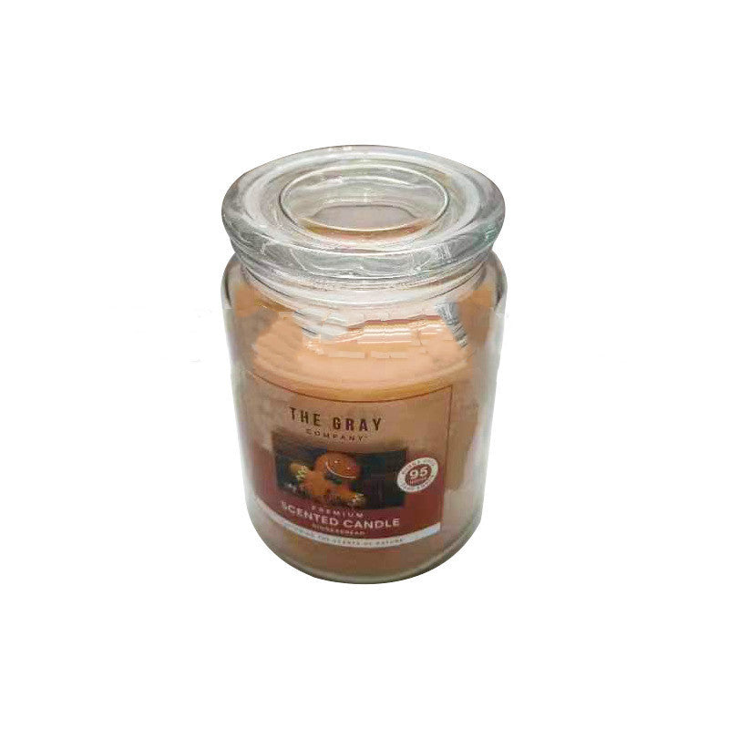 Glass Jar Aromatherapy Candle Living Room Decoration