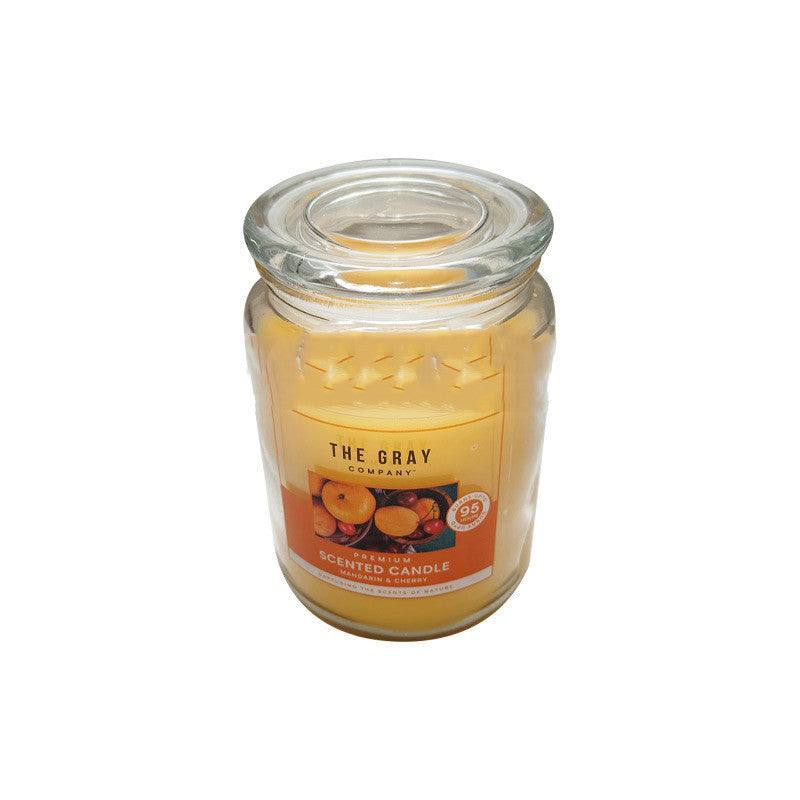 Glass Jar Aromatherapy Candle Living Room Decoration